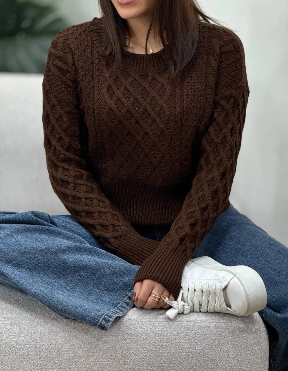 پلیور بافت ترک لیسا